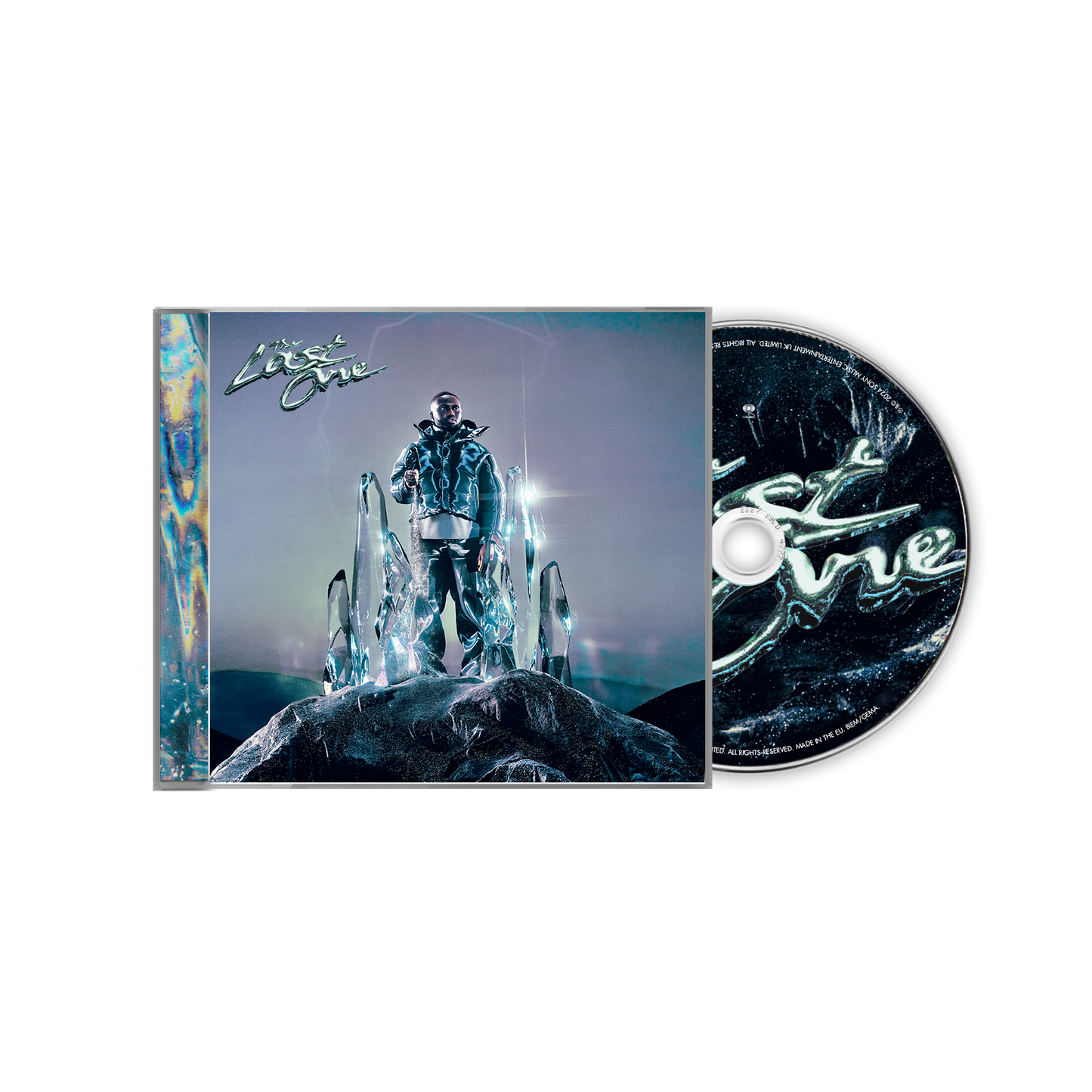 Headie One album “The Last One” CD case with disc visible.