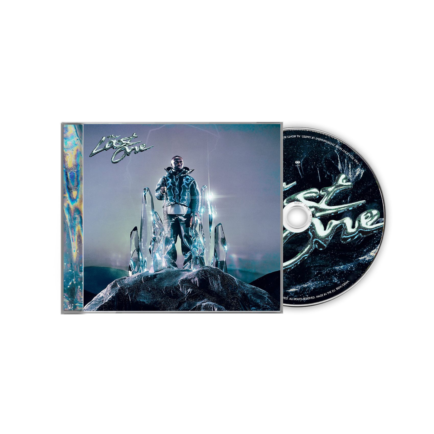 Headie One album “The Last One” CD case with disc visible.
