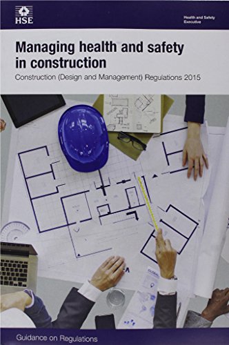 Book with construction safety regulations, likely a standard size, printed with formal layout.