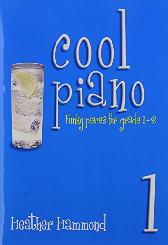 Music book cover with a blue background, a glass of water, and white text.