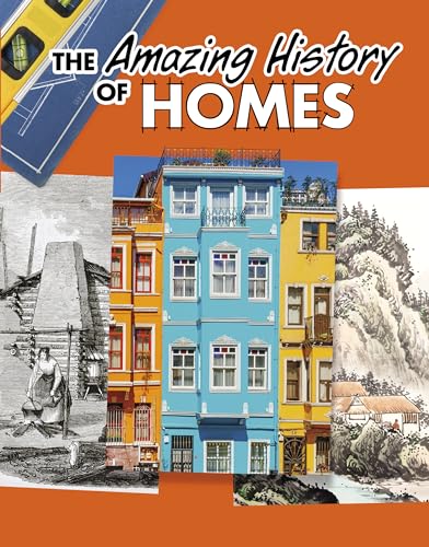 Book cover featuring diverse historical homes, from ancient to modern styles.