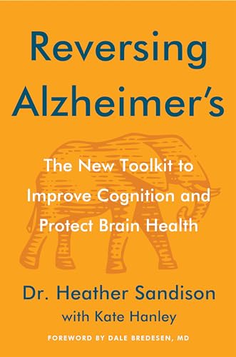 Orange book cover with blue text and a line-art illustration of an elephantL elephant.