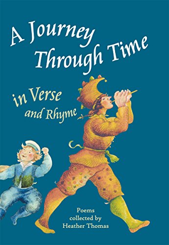 Book cover with a jester playing a flute and a young boy.