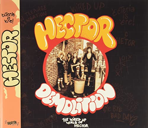 Album cover featuring four band members in a brick alleyway inside a circular frame.