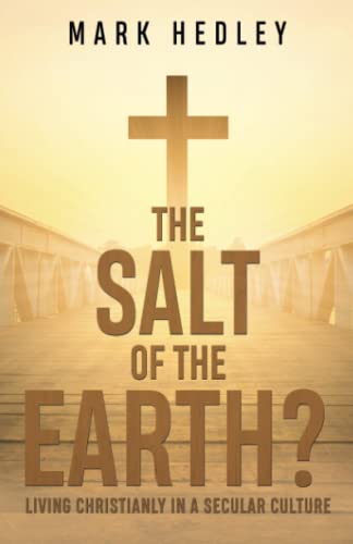 Book cover with a cross, bold title "The Salt of the Earth?" and warm tones.