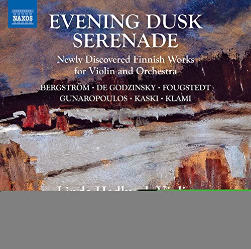 CD cover with abstract landscape painting in muted blues and reds.