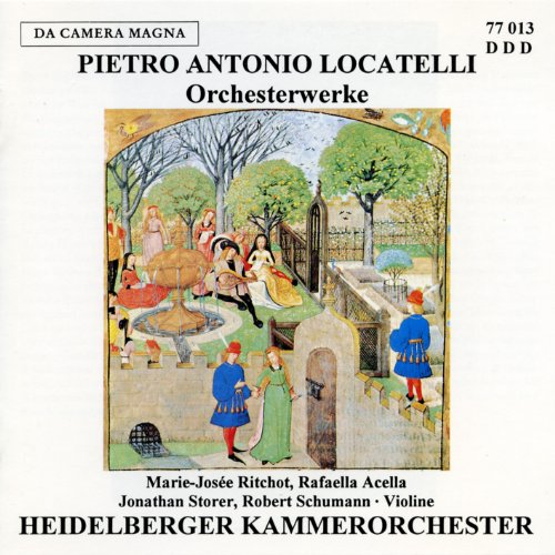 "CD cover with medieval scene illustration and black text on a white background."