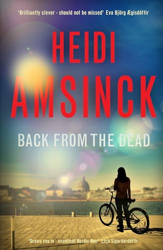 Book cover featuring a silhouette of a person with a bicycle against a cityscape.
