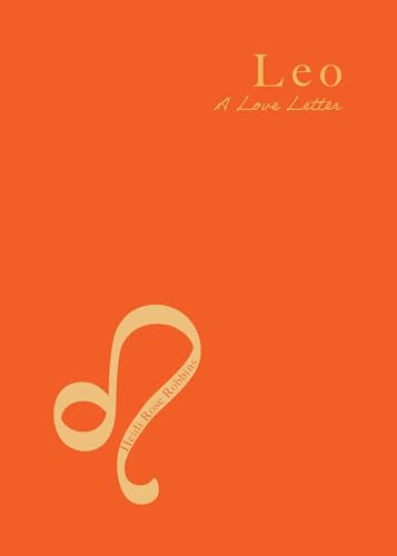 Orange book cover with a golden Leo symbol and title text.