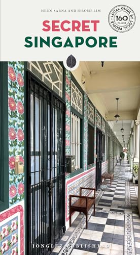 Book cover: “Secret Singapore” featuring a patterned building facade.