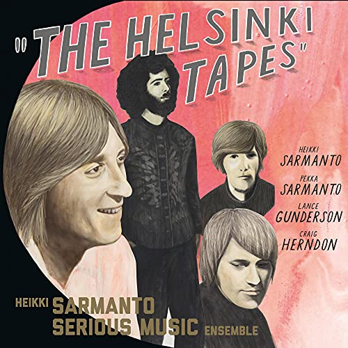 Illustrated album cover with four musicians and the title "The Helsinki Tapes."
