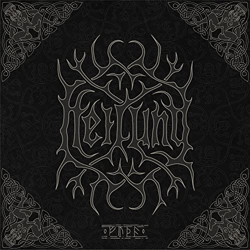Heilung “Futha” vinyl album cover: ornate, dark, and skeletal lettering.