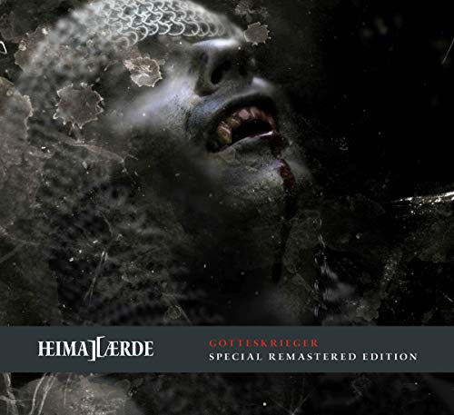 Dark album cover featuring a distressed face with blood and snowflakes.