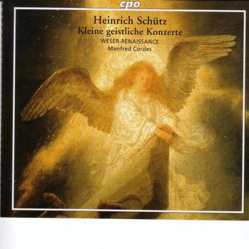 CD cover with an angel in the clouds, surrounded by a white border.