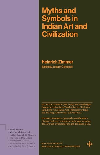 Book cover: "Myths and Symbols in Indian Art and Civilization" by Heinrich Zimmer.