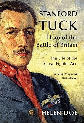 Book cover featuring a portrait of RAF fighter ace Stanford Tuck.