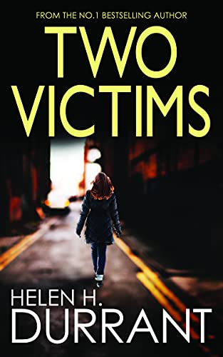 Book cover: woman walking towards light in a dark, urban setting.
