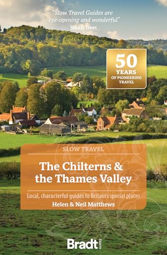 Book cover depicting a rural English landscape and village scene.