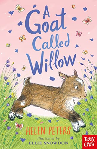 Book cover featuring a brown and white goat in a grassy field.