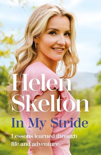 Book cover featuring Helen Skelton smiling, with blue and green background.
