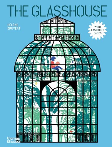 Book cover: ornate green glasshouse with a person reading inside.