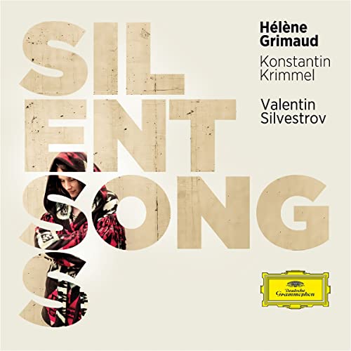 CD cover with large text "SILENT SONG" and a portrait of a woman.