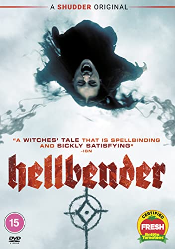 DVD cover for "Hellbender" with a screaming woman underwater and red title text.