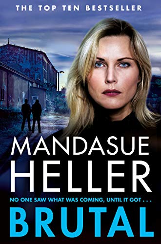 Book cover: woman’s face with blurred building and two figures behind.