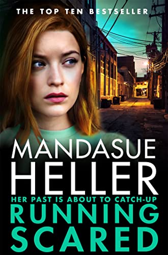 Book cover featuring a woman's face against a dark, urban alleyway background.