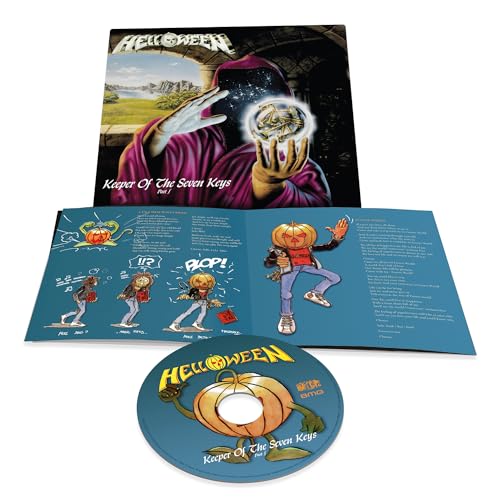 Helloween Keeper of the Seven Keys Part 1 CD album with cover and booklet.
