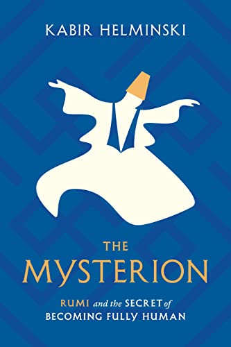 Book cover with stylized illustration of a whirling dervish in cream and gold.