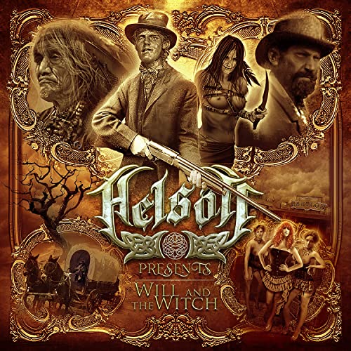 CDC-L cover art featuring four characters in period clothing within an ornate gold frame.