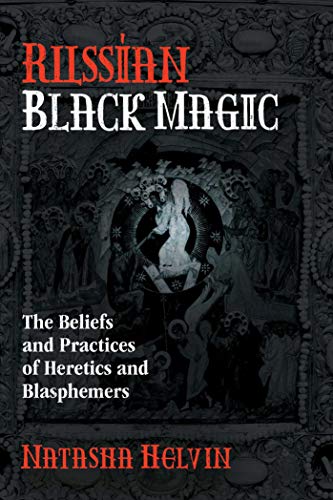 Book cover: “Russian Black Magic” with dark, ornate imagery.