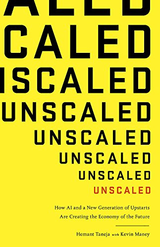Yellow book cover with bold, stacked black and red text: "Unscaled.