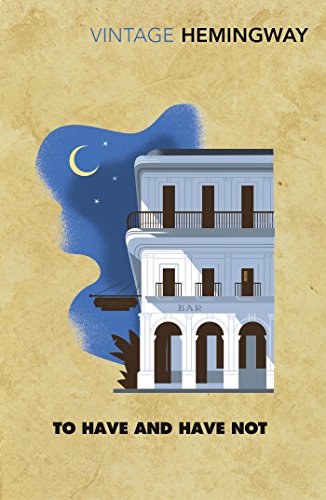 "Book cover featuring a white building with a boat and moonlit night sky."