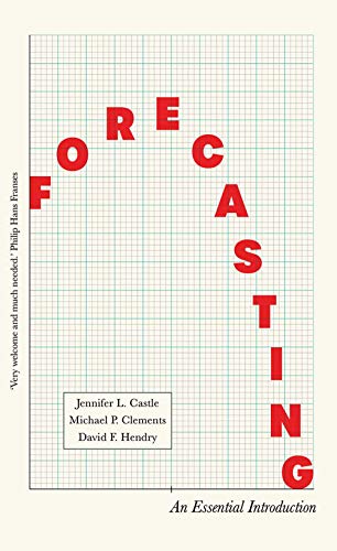 Book cover: "Forecasting" with red letters on a light grid background.