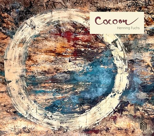 CD cover for Henning Fuchs’ “Cocoon” with abstract painted design.
