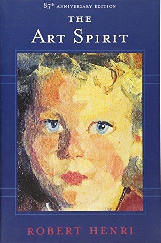 Book cover: “The Art Spirit” with a painted portrait of a child.