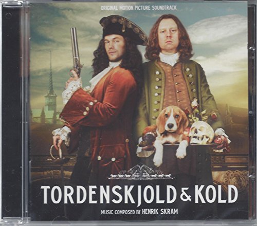 CD cover featuring two men in 18th-century attire with a dog and skull.