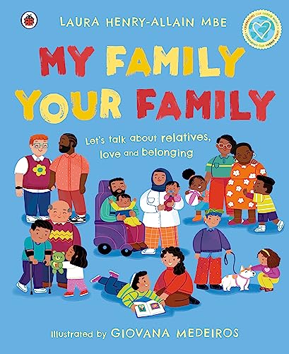 Book cover depicting a diverse group of people, families, and relationships.