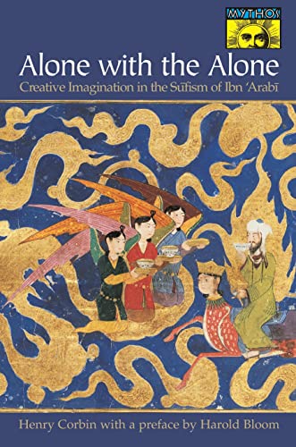 Book cover: “Alone with the Alone” with ornate gold and blue Islamic art.