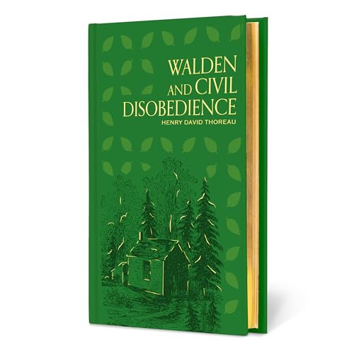 Green book cover with title and illustration of a cabin in trees.
