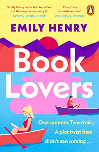 Book cover for "Book Lovers" featuring illustrated boats and text.