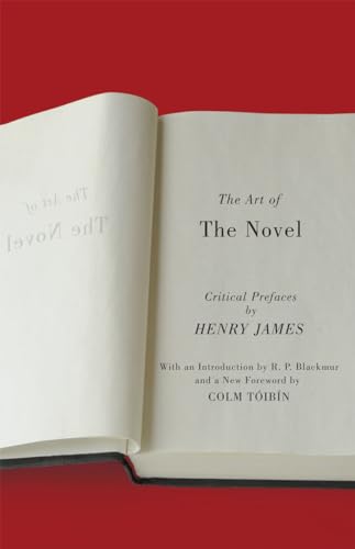 Open book, “The Art of the Novel: Critical Prefaces” by Henry James.