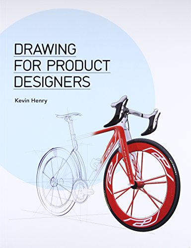Book cover featuring a bicycle drawing and title “Drawing for Product Designers.”