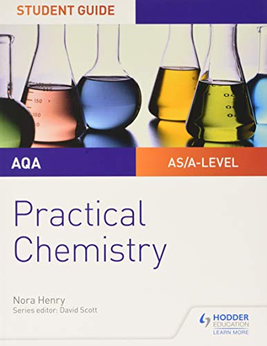 Chemistry student guide cover with beakers of colorful liquids.