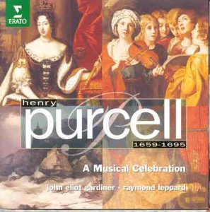 CD cover for Henry Purcell’s “A Musical Celebration” featuring portraits.