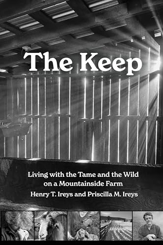 Book cover: weathered barn wood, title "The Keep", authors, and farm images.