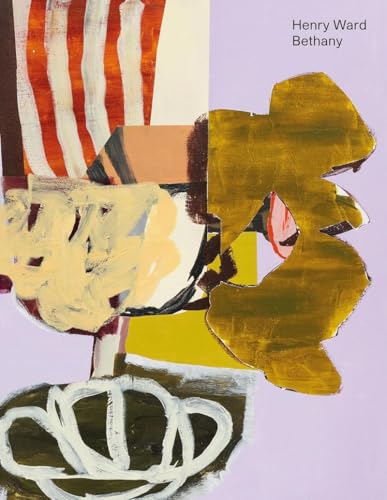 Abstract painting with colorful, fragmented shapes and brushstrokes; “Bethany.”