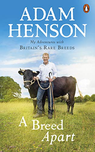 Book cover featuring author Adam Henson with a large, dark brown cow.